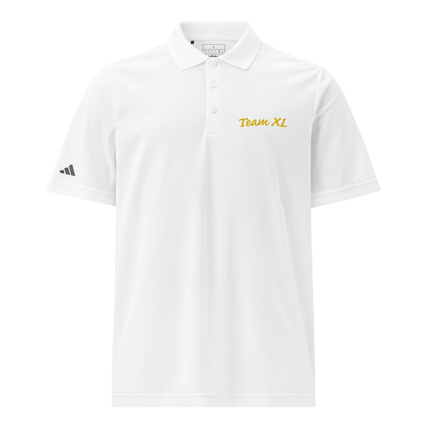 Signature | Embroidered Adidas Sport Polo | Team XL | Modern Script Logo