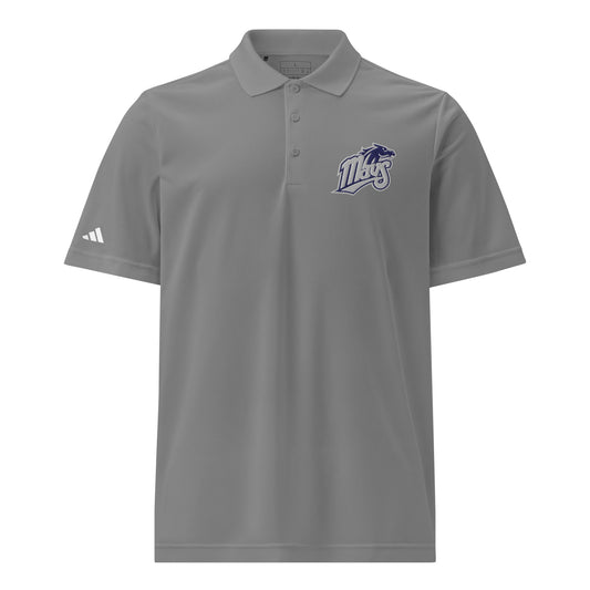 Signature | Embroidered Adidas Sport Polo | Upper Makefield Youth Baseball & Softball League | Blue Mavs Logo