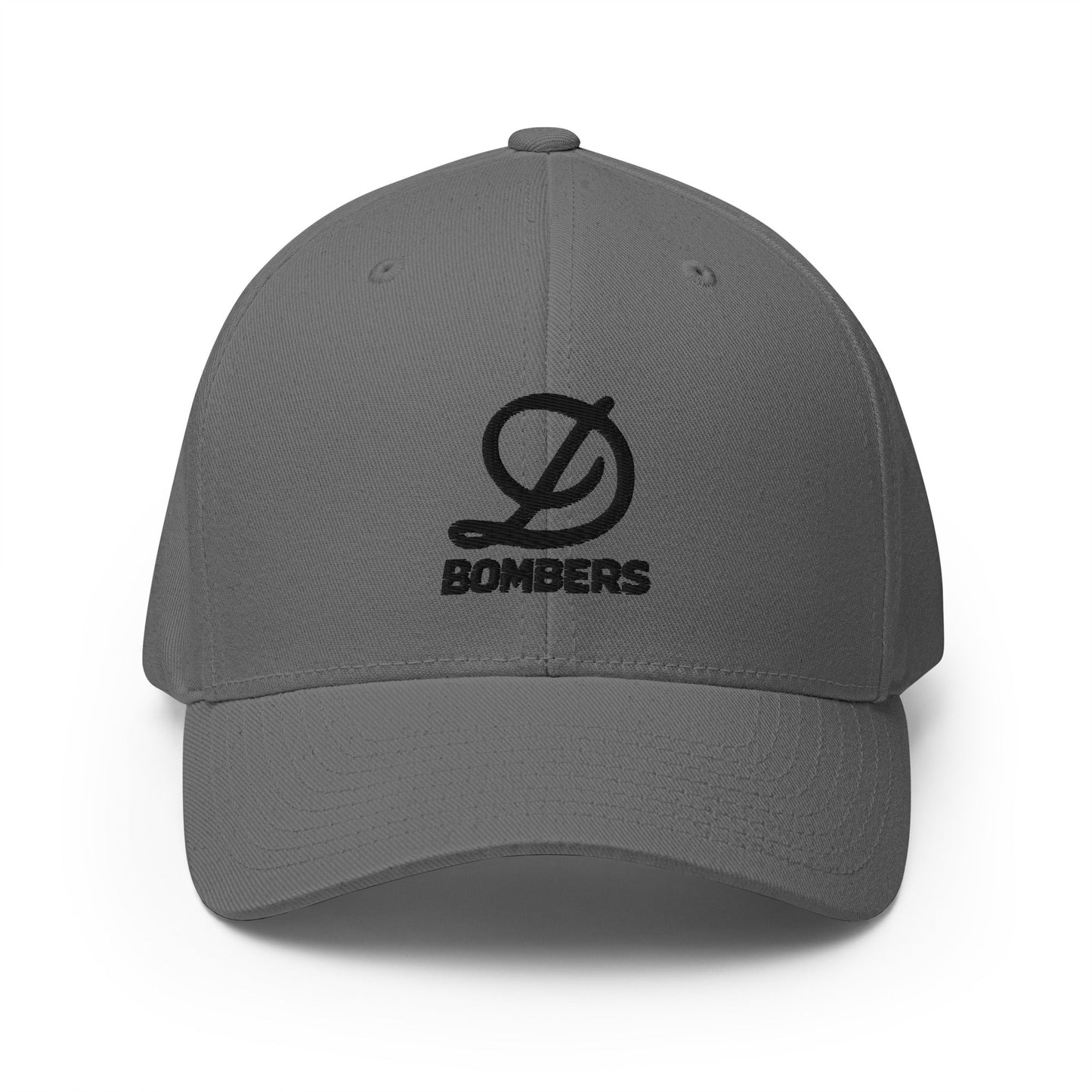 Signature | Flexfit Baseball Cap | Diamond Bombers | Bomber Varsity - Black Logo