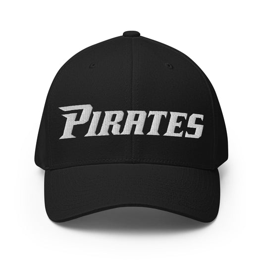 Signature | Flexfit Baseball Cap | ECU Club Womens Lacrosse | Pirate Emblem Logo