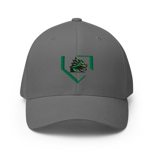 Signature | Flexfit Baseball Cap | John Cooper Baseball | Home Dragon Logo