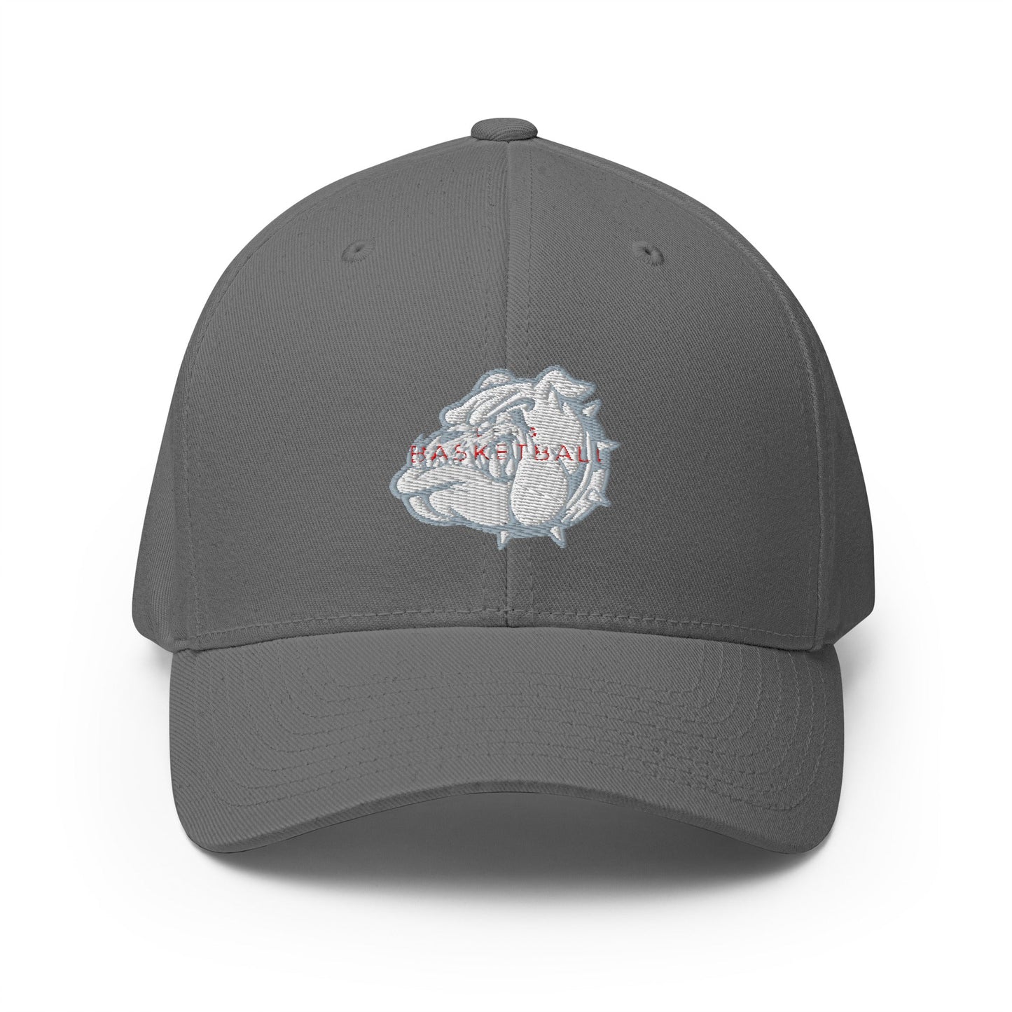 Signature | Flexfit Baseball Cap | Lynn English Cheerleading | Bulldogs Basketball Logo