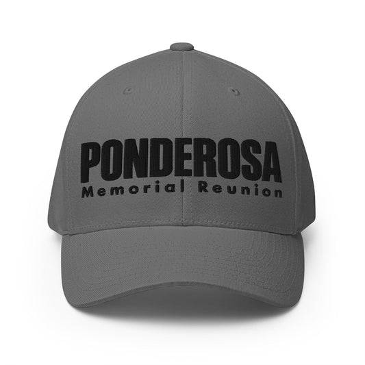 Signature | Flexfit Baseball Cap | ponderosa reunion | Memorial Logo