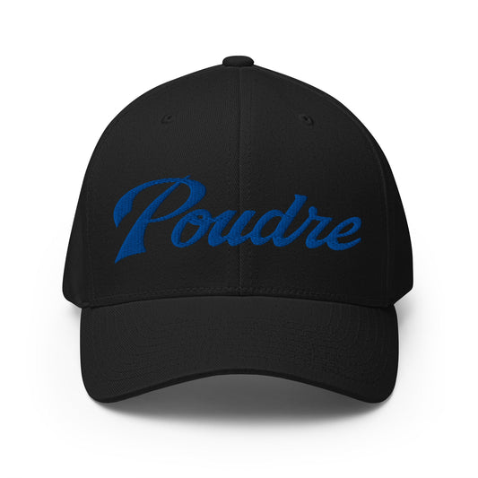 Signature | Flexfit Baseball Cap | Poudre Football | Emblem Logo