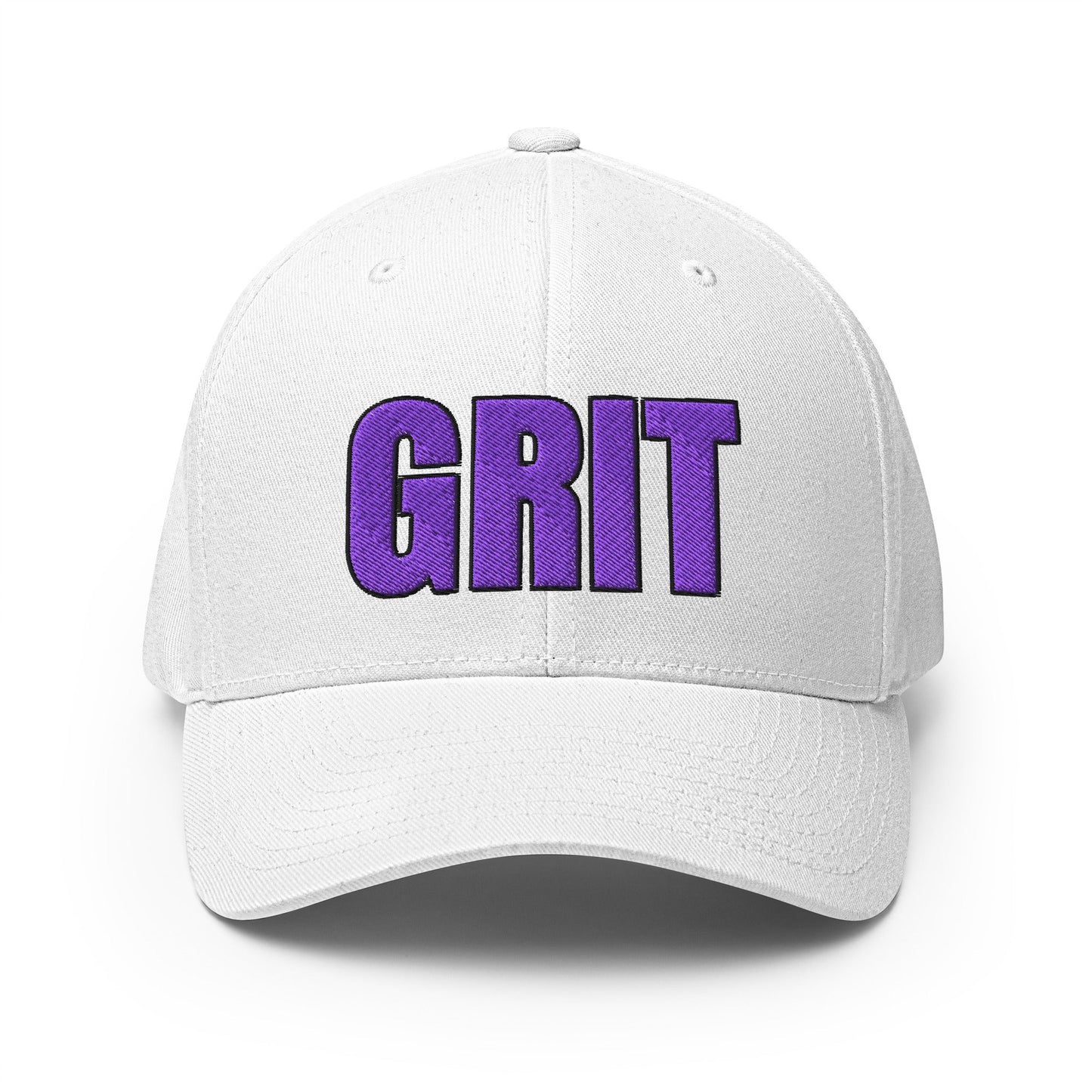 Signature | Flexfit Baseball Cap | Pure Grit Softball | Purple Logo