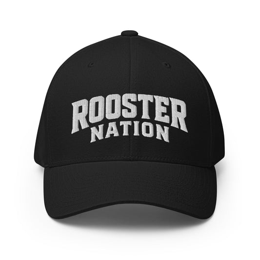 Signature | Flexfit Baseball Cap | Rooster Nation | Shield Logo