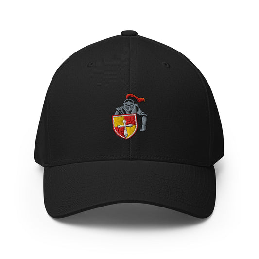 Signature | Flexfit Baseball Cap | Scecina High School Track and Field | Crusader Logo
