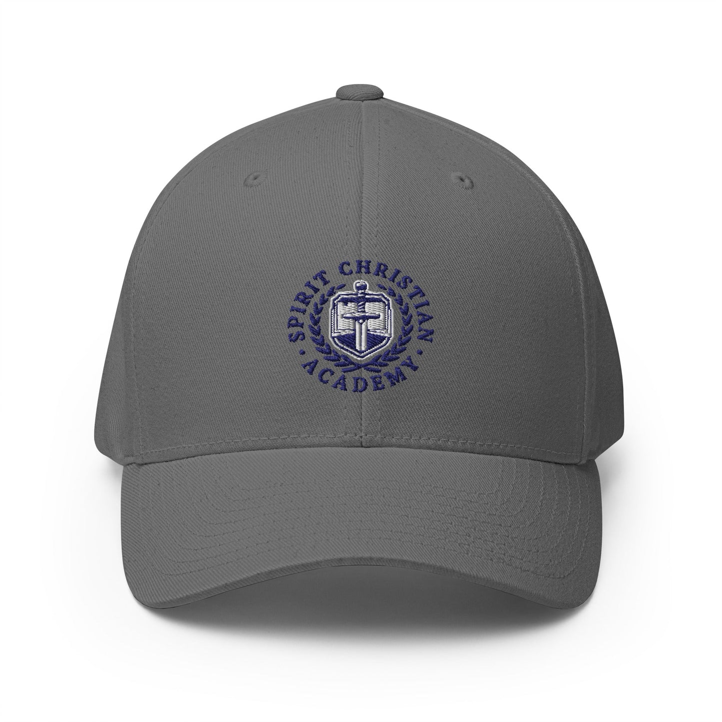 Signature | Flexfit Baseball Cap | Spirit Christian Academy | Navy Script Logo