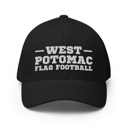 Signature | Flexfit Baseball Cap | West Potomac Flag Football | Script Logo