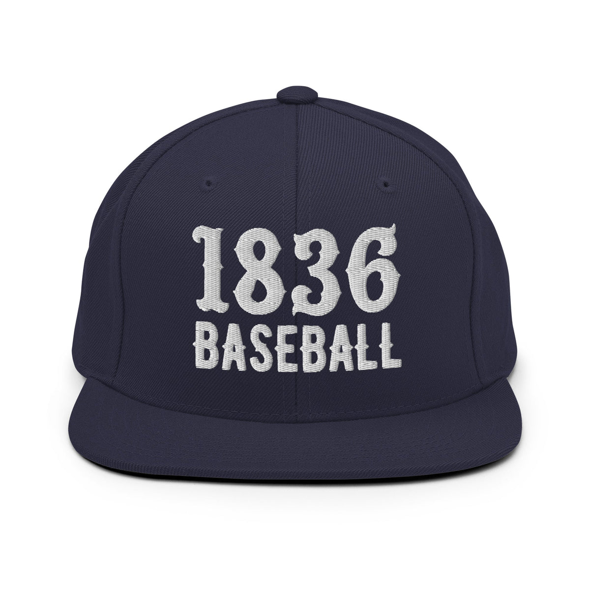 Snapback Hat | 1836 Volunteers Baseball | Modern Script Logo