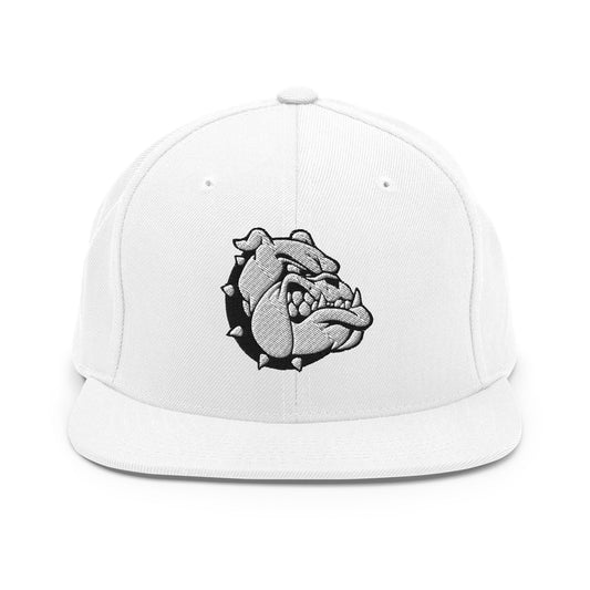 Snapback Hat | 6th Grade Bulldogs Team | Monochrome Logo