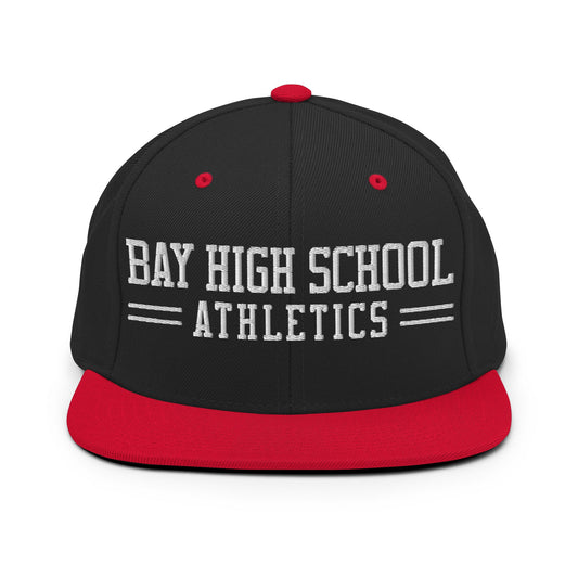 Snapback Hat | Bay High Softball | Modern Script Logo