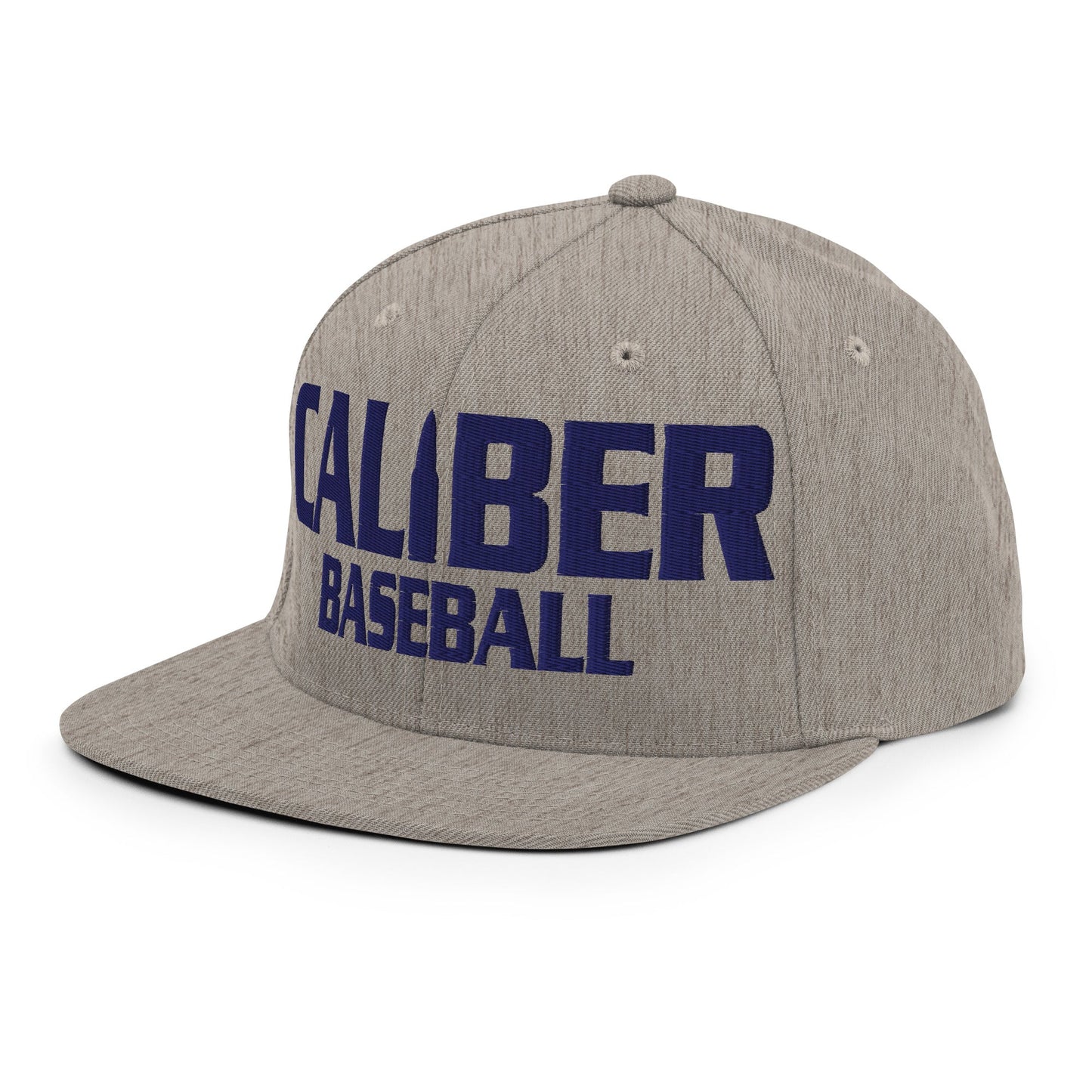 Snapback Hat | Caliber Baseball | Varsity Script Logo