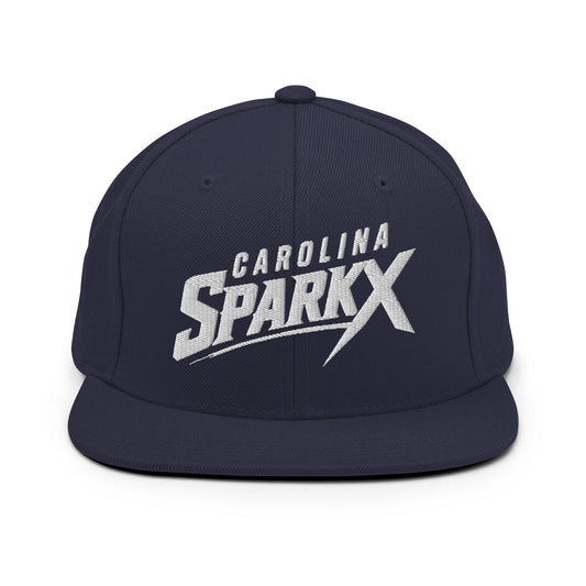 Snapback Hat | Carolina Sparkx | Vanguard Logo