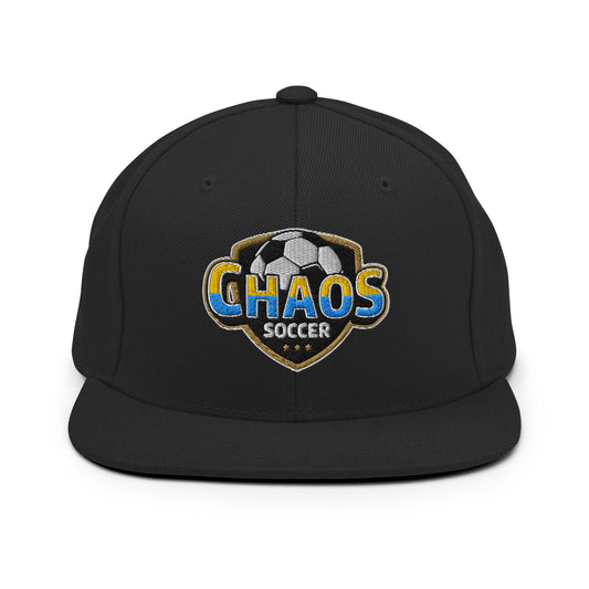 Snapback Hat | Chaos Soccer | Logo