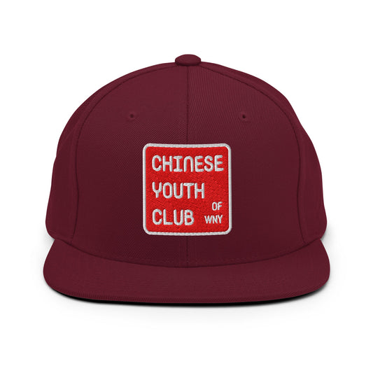 Snapback Hat | Chinese Youth Club of WNY | Mark Logo