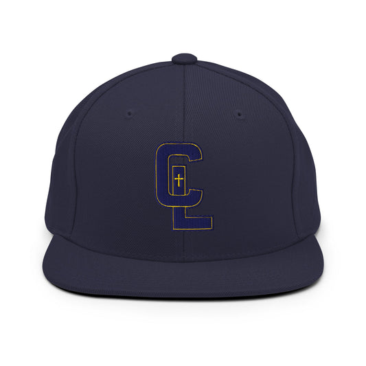 Snapback Hat | Crean Lutheran Softball | CL Monogram Logo