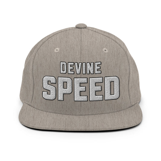 Snapback Hat | Devine Speed | Script Logo