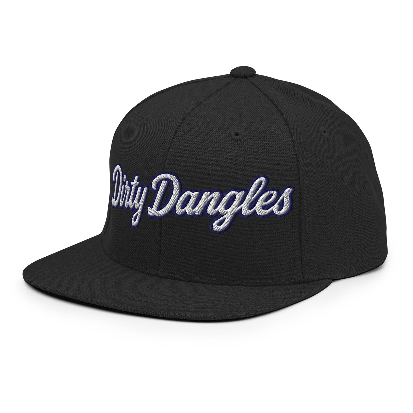 Snapback Hat | Dirty Dangles | Script Logo