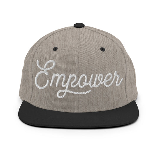 Snapback Hat | Empower Volleyball Club | Vanguard Logo