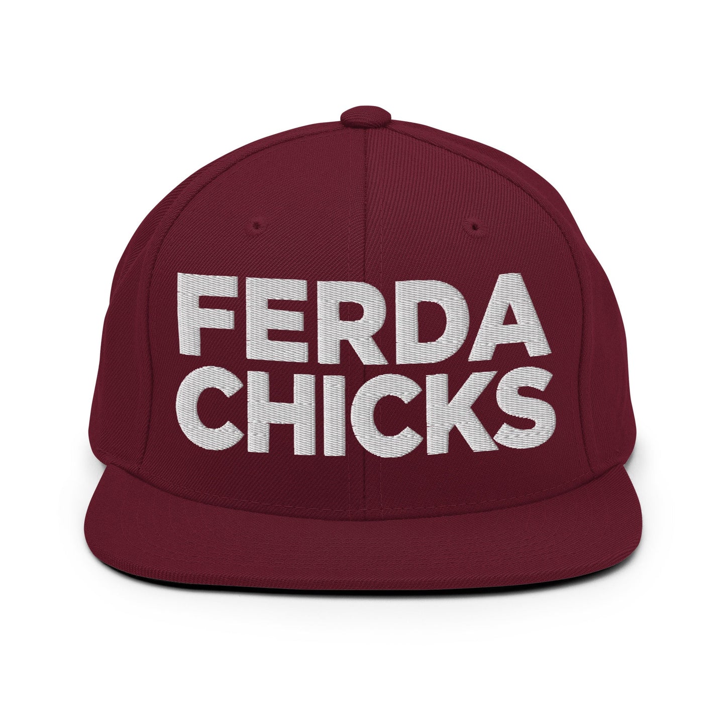 Snapback Hat | FerDa Chicks | Badge Logo