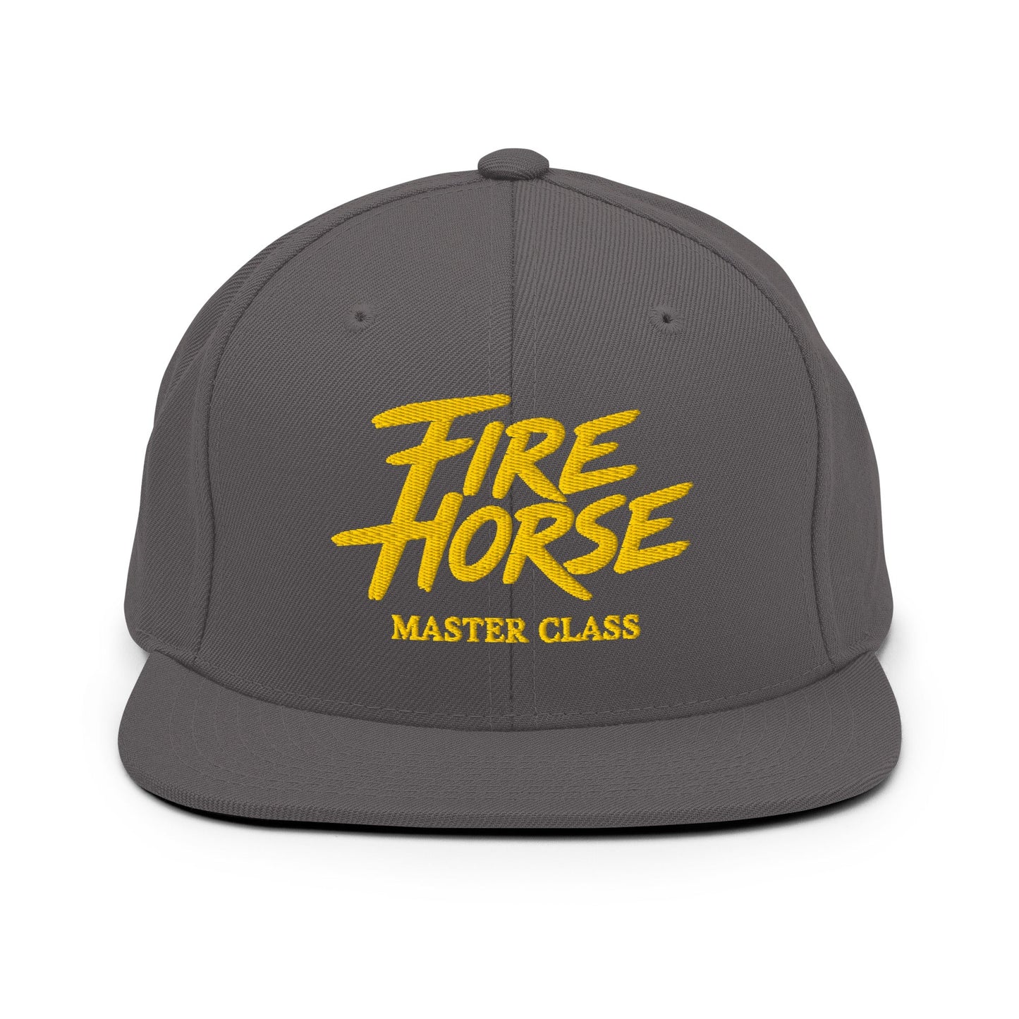 Snapback Hat | Fire Horse Masters | Script Logo