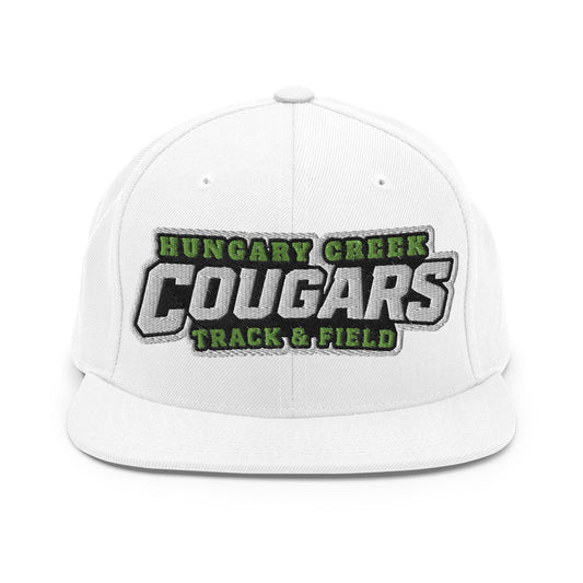 Snapback Hat | Hungary Creek Cougar | Shield Logo