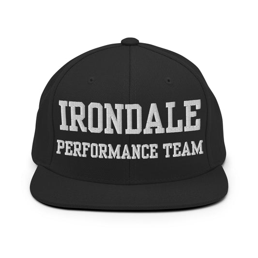 Snapback Hat | Irondale Dance Team | Script Logo