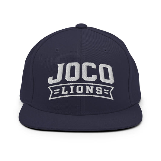Snapback Hat | JoCo Lions | Shield Logo