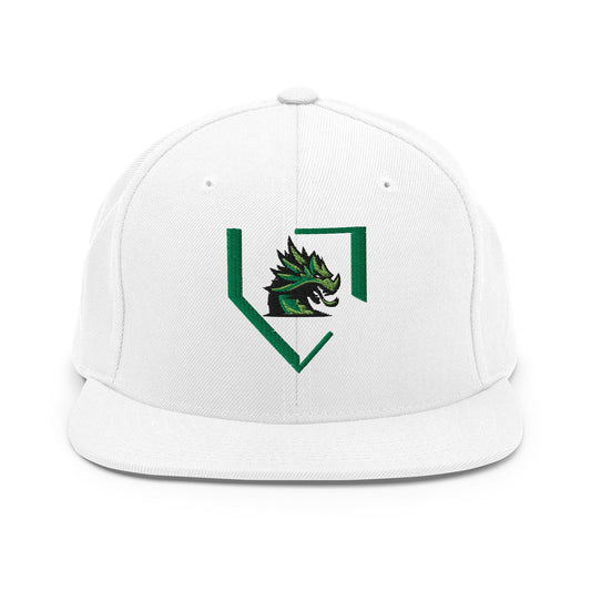 Snapback Hat | John Cooper Baseball | Home Dragon Logo