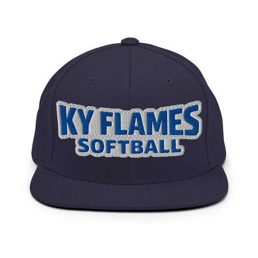 Snapback Hat | KY Flames | Mark Logo