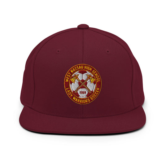Snapback Hat | Lady Warrior Soccer Booster Club | Lady Warriors Logo