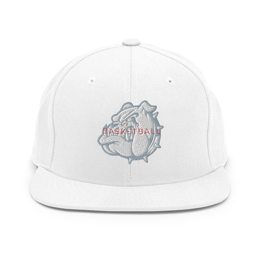 Snapback Hat | Lynn English Cheerleading | Bulldogs Basketball Logo