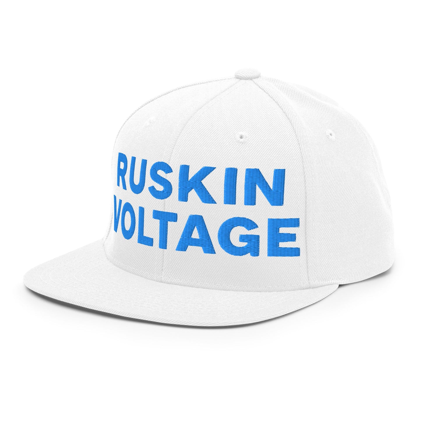 Snapback Hat | Maximum Voltage Athletics District | Hoop Crest Logo