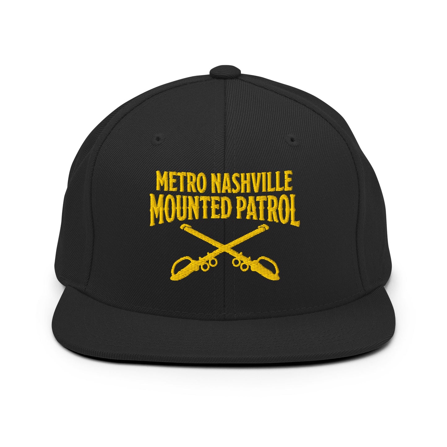 Snapback Hat | Metro Nashville Police Department Horse Mounted Patrol | Crest Logo