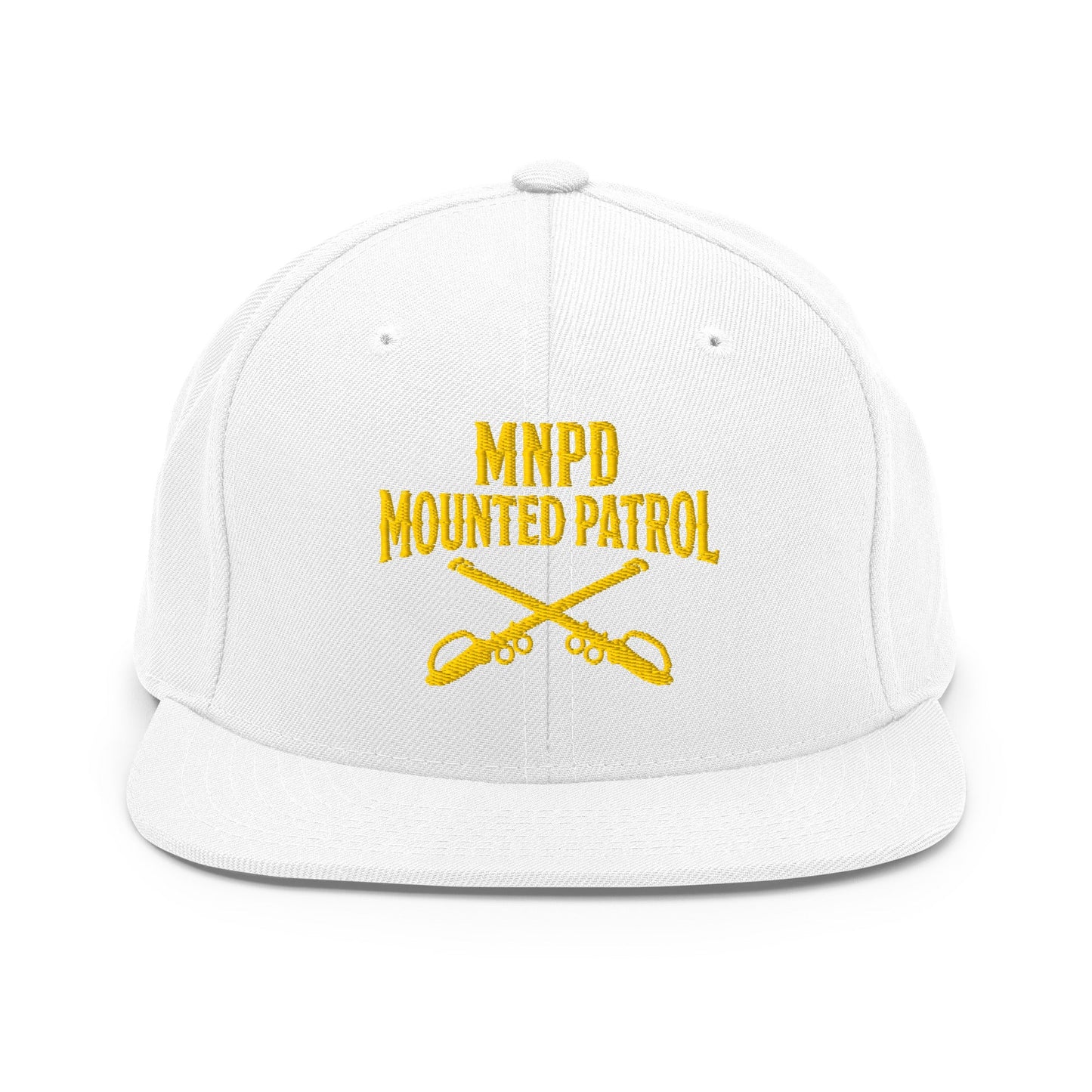 Snapback Hat | Metro Nashville Police Department Horse Mounted Patrol | Sabres MNPD Logo