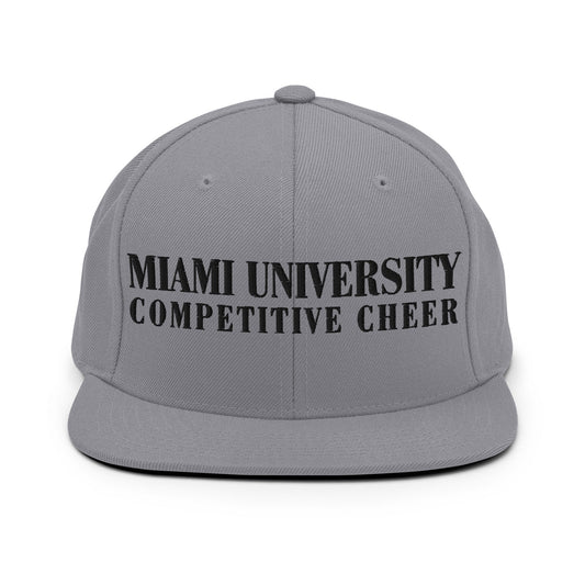 Snapback Hat | Miami University Competitive Cheer Team | Alt Logo