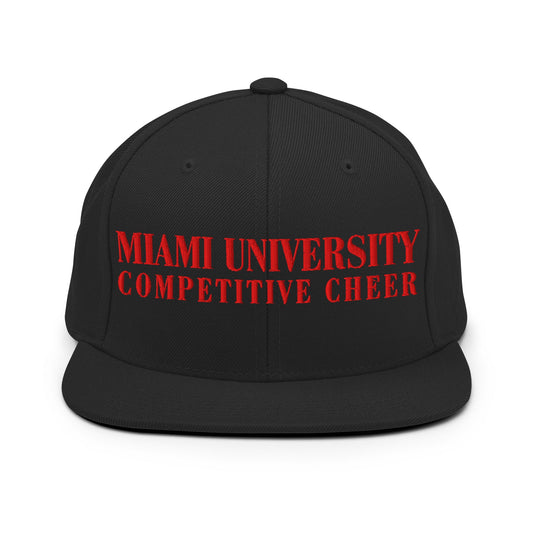 Snapback Hat | Miami University Competitive Cheer Team