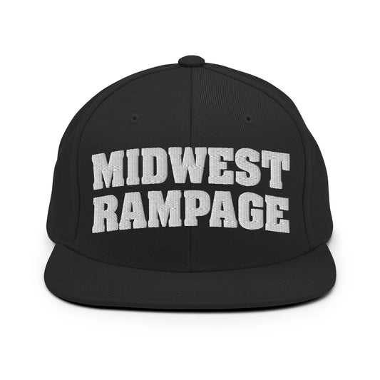 Snapback Hat | Midwest Rampage | Modern Script Logo