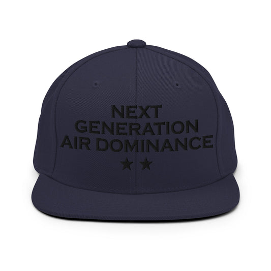Snapback Hat | Next Generation Air Dominance | Modern Script Logo