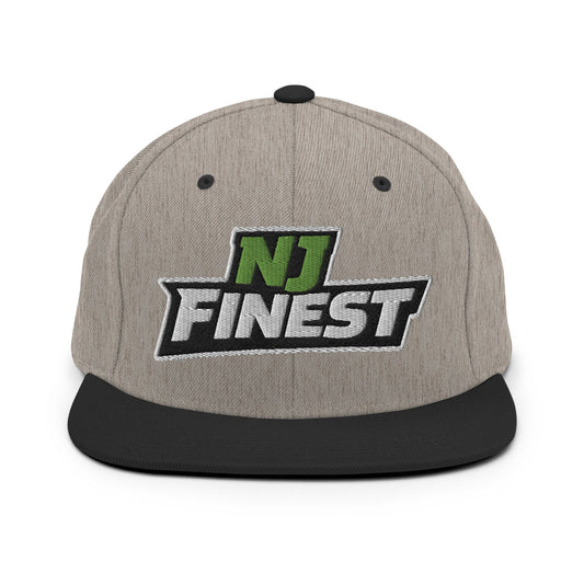Snapback Hat | NJ Finest AAU Elite | Emblem Logo