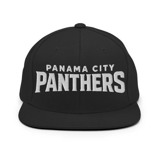 Snapback Hat | Panama City Panthers | Modern Script Logo