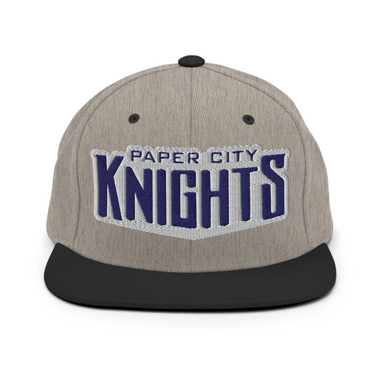 Snapback Hat | Paper City Futbol Club | Emblem Logo