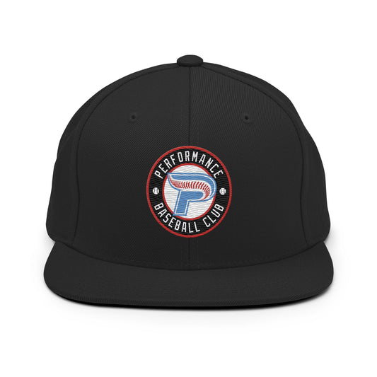Snapback Hat | Performance Baseball Club | Alt Logo