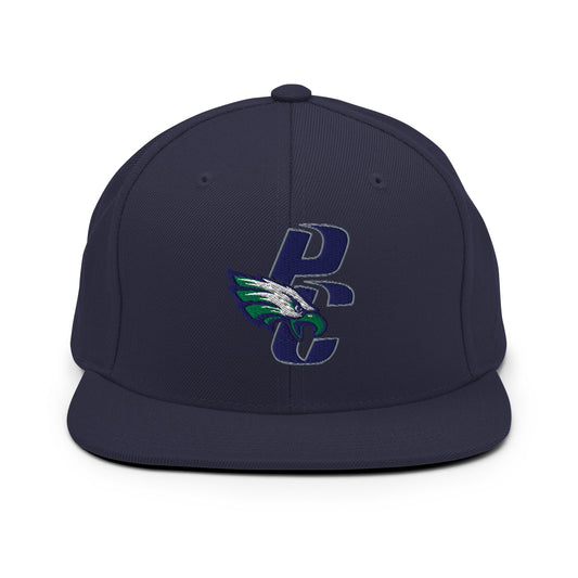 Snapback Hat | PINE CREEK SWIM & DIVE | PC Mascot Logo