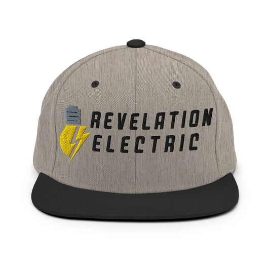 Snapback Hat | Revelation Electric | Logo