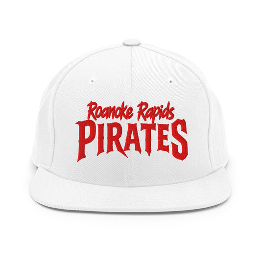 Snapback Hat | Roanoke Rapids Pirates | Black Sail Battlers Logo