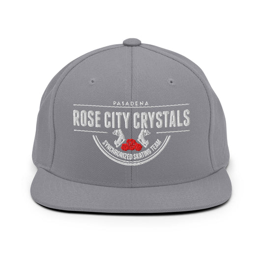Snapback Hat | Rose City Crystals | Script Logo