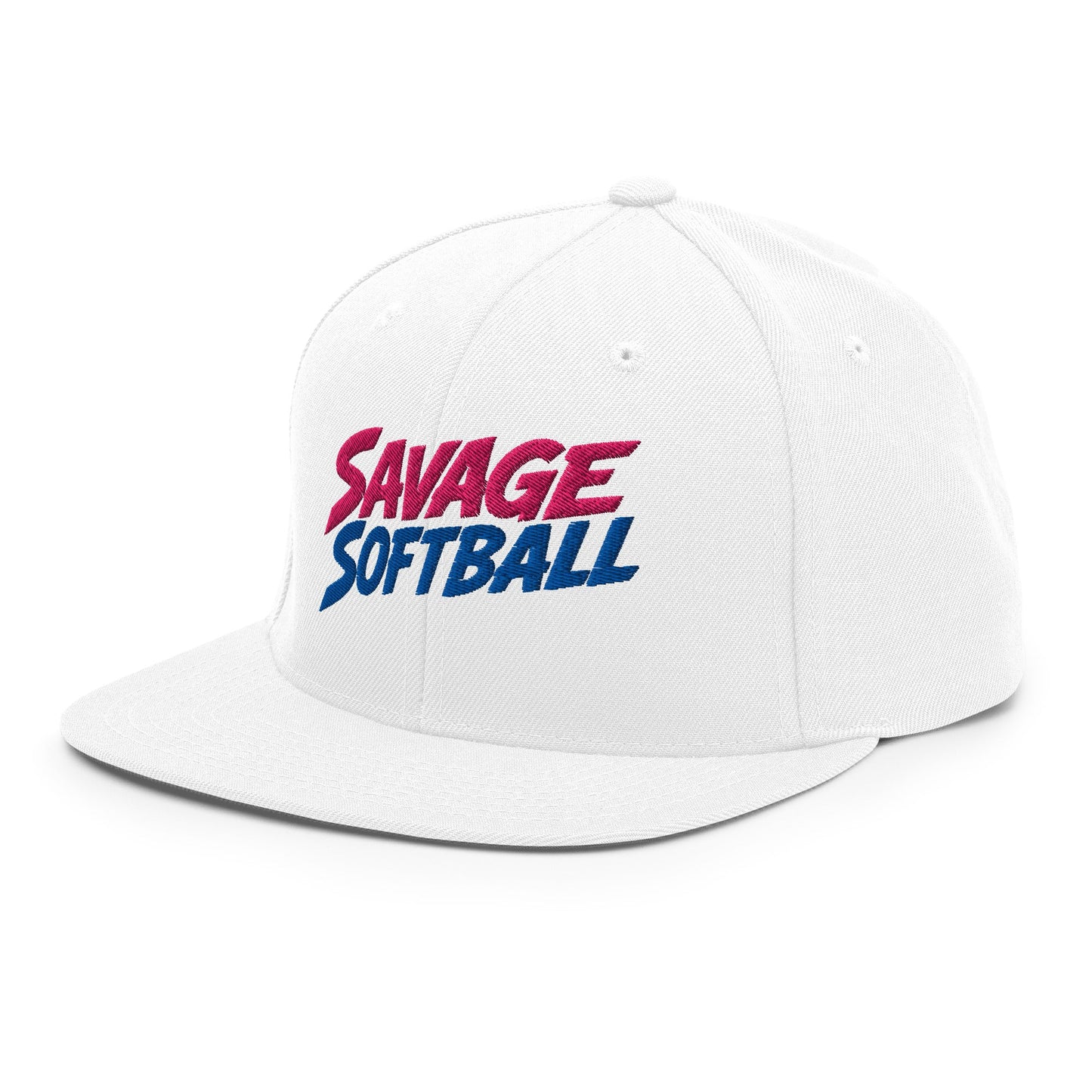 Snapback Hat | Savage Softball | Mascot Logo