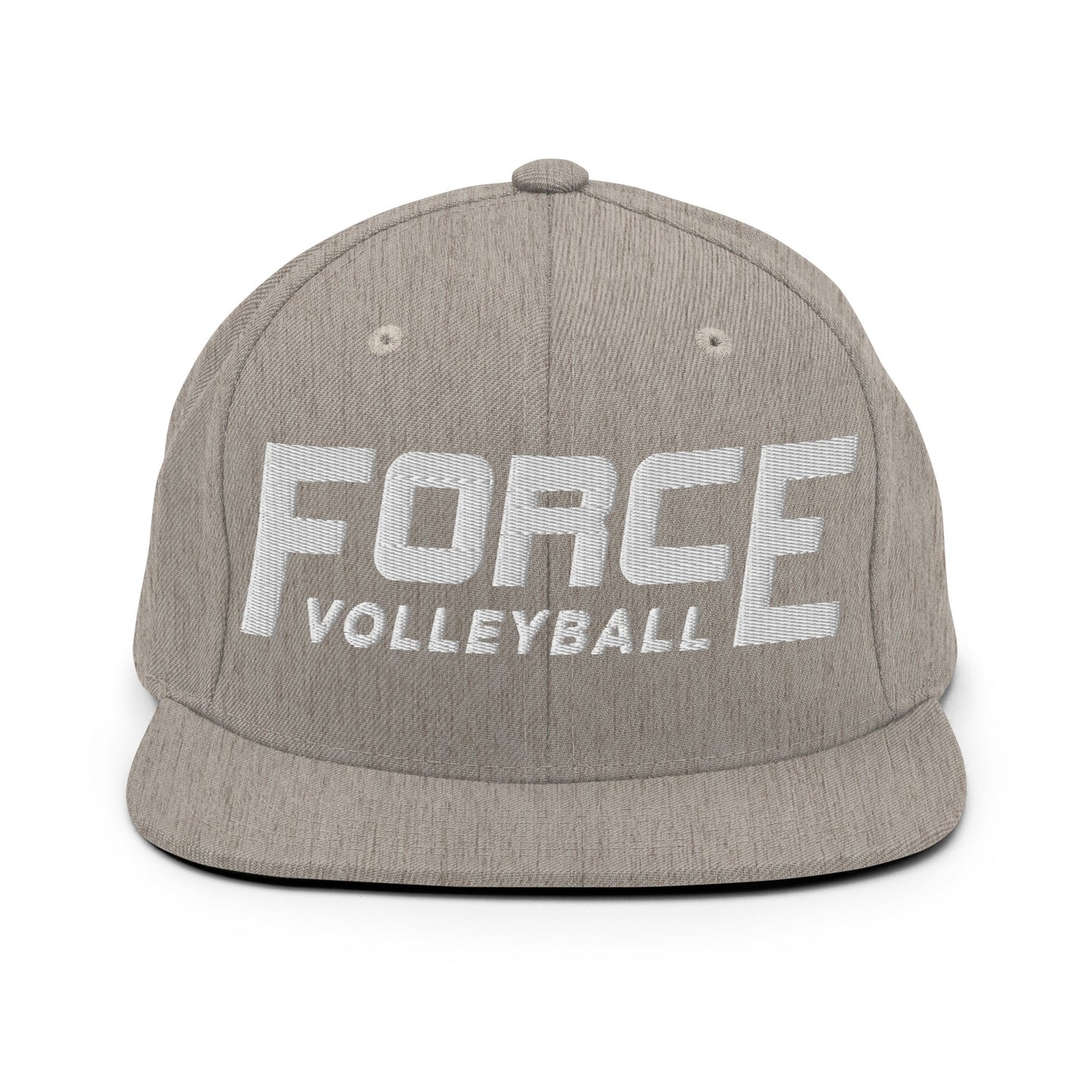 Snapback Hat | Shreveport Force Volleyball | Script Logo
